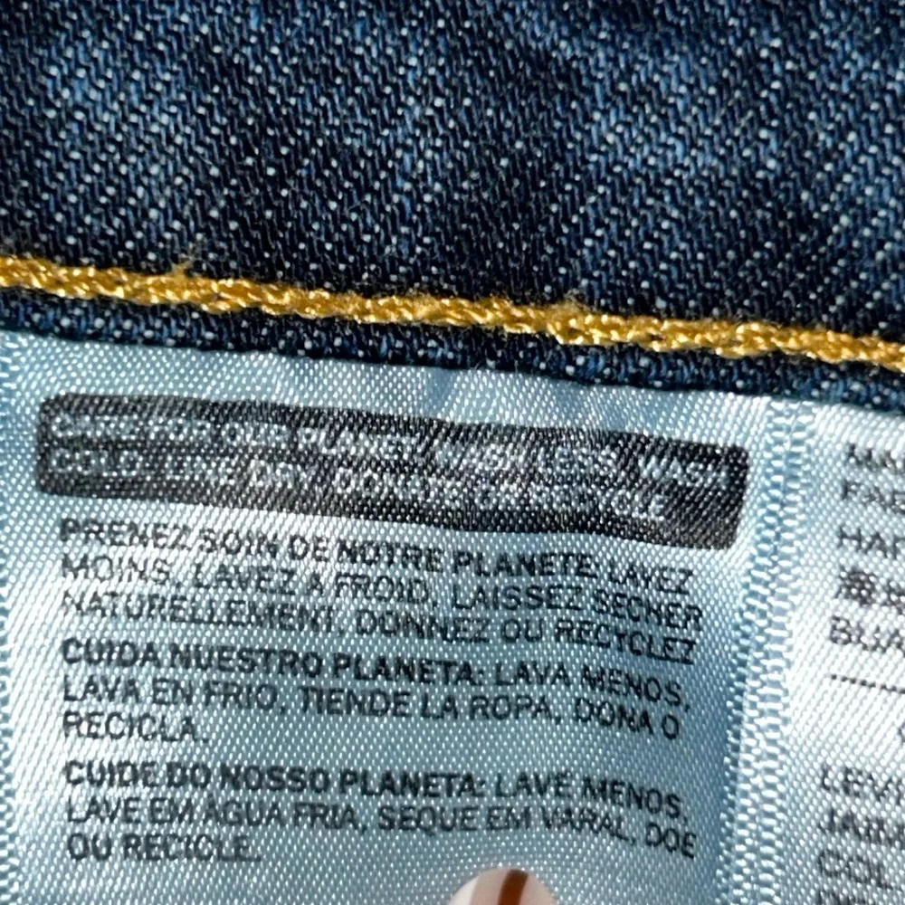 Mens Levi's 505 Dark Blue Straight Jeans Size 38 - Picture 10 of 11